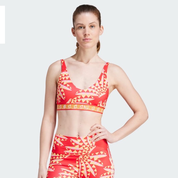 Adidas x Farm Rio Sports Bra - Picture 1 of 5
